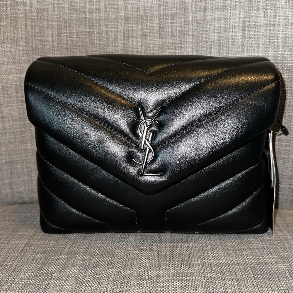 NWT Saint Laurent Toy Lou Lou w/ Black Hardware.